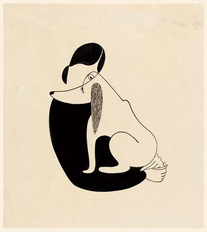 Christina Malman’s Woman and a Dog (1935)